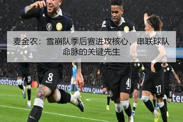 麦金农：雪崩队季后赛进攻核心，串联球队命脉的关键先生